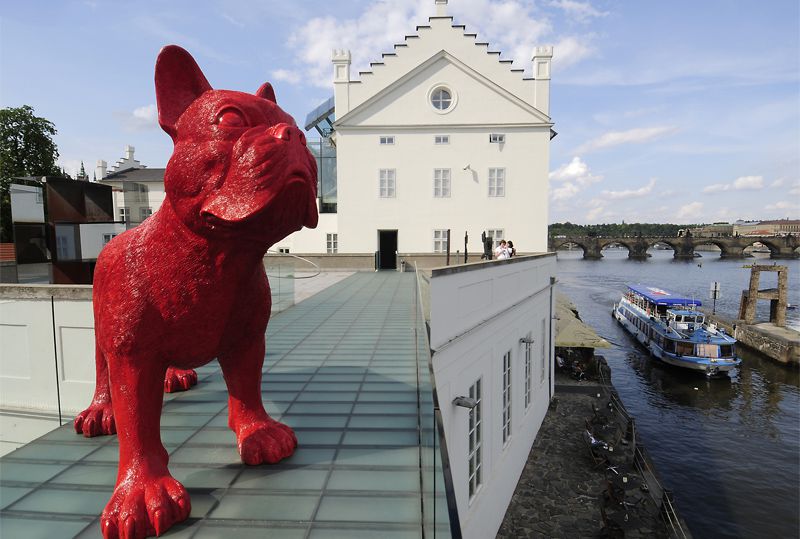 Arte contemporanea sul fiume a Kampa