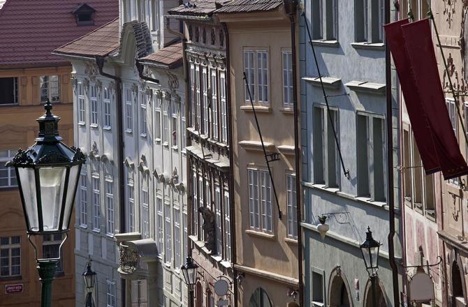Le strade famose di Praga.