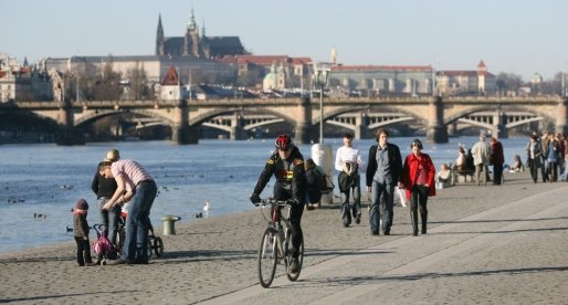 Praga in bici