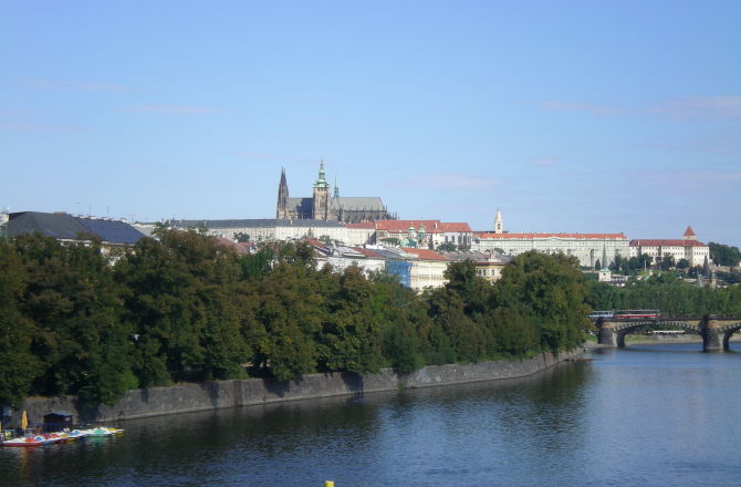 Il castello di Praga: imperdibile.