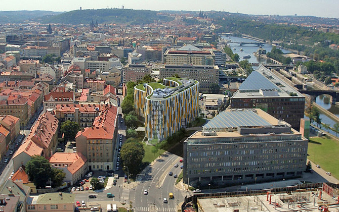 Karlin: quartiere emergente di Praga.